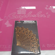 ICRAFT WOODEN EMBELLISHMENT WE0376